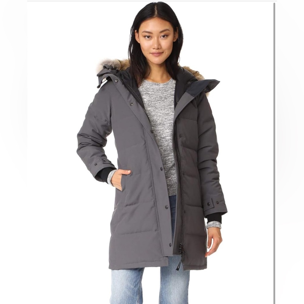 Canada Goose Grey Puffer Jacket